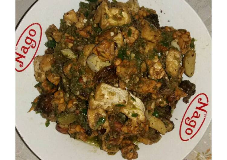 Sambal ati lado ijo campur2