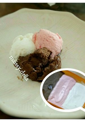 Foto resep Es Krim Neapolitan 3 Rasa