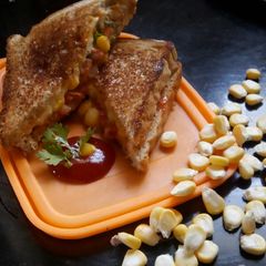Corn sandwich A picture of Corn sandwich.