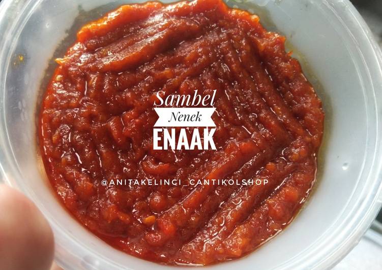 Cara Gampang Menyiapkan Sambel Nenek Enaak yang Menggugah Selera