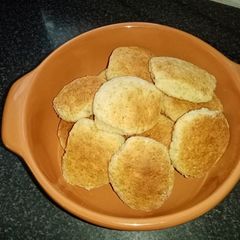 Lemon scones A picture of Lemon scones.