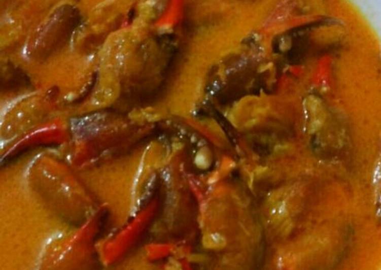 Capit kepiting kuah kare