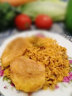 عکسی از دستور لوبیا پلو