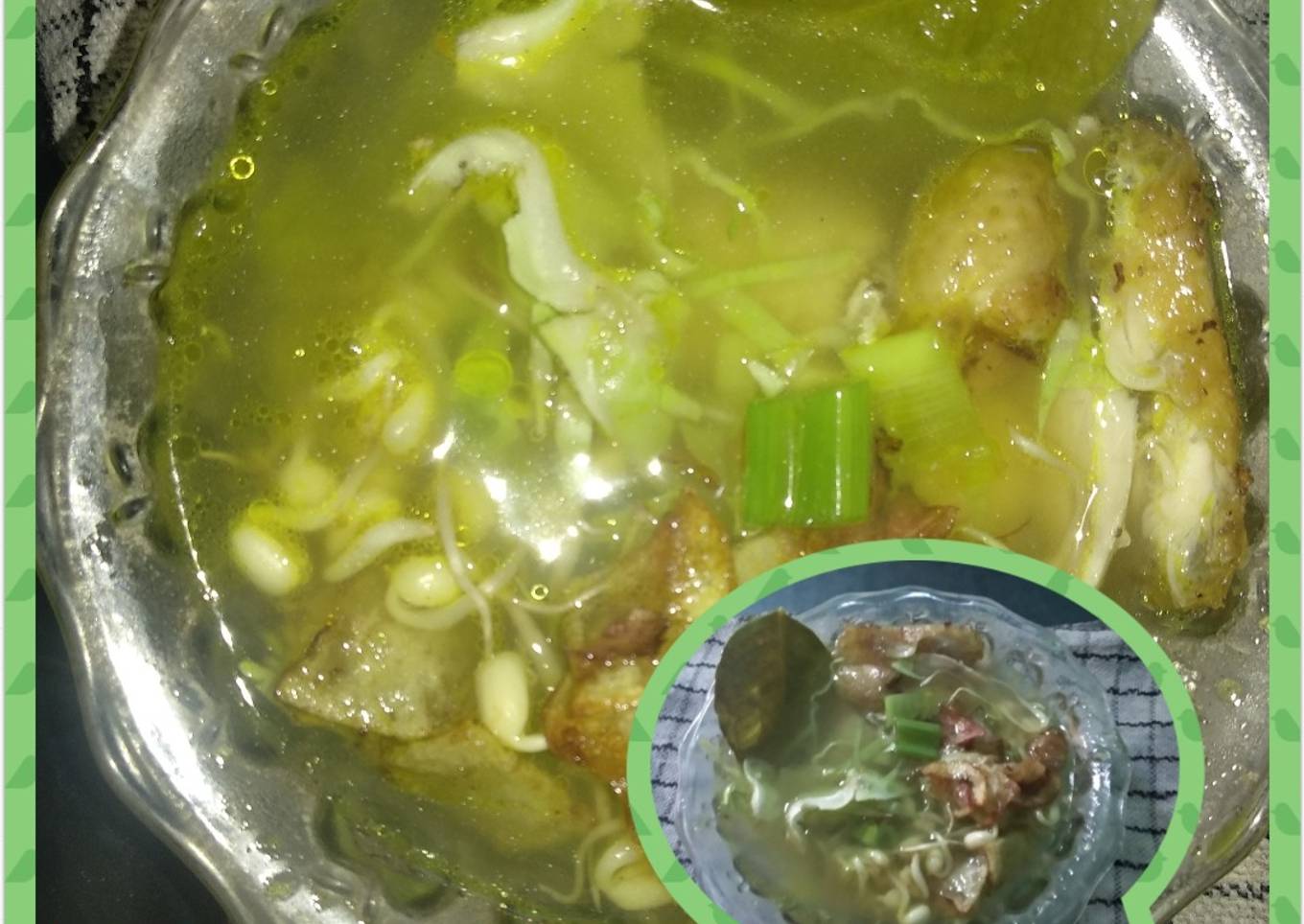 Soto ayam seadanya