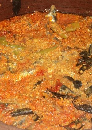 A picture of Meen Peera / Sardine Curry.