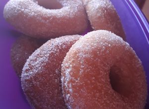 Una foto de Rosquitas y bolitas de fraile esponjosas