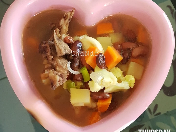 Langkah Mudah untuk Menyiapkan Resep Sup brenebon aka sop kacang merah tulang sapi yang Bikin Ngiler Anti Ribet, Bisa Manjain Lidah