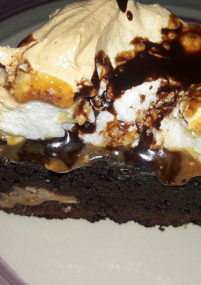 Una foto de Torta brownie