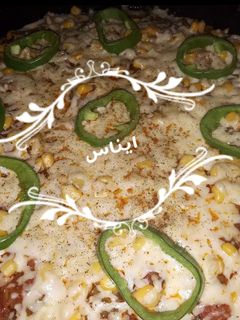 صورة لوصفة بيتزا الدجاج