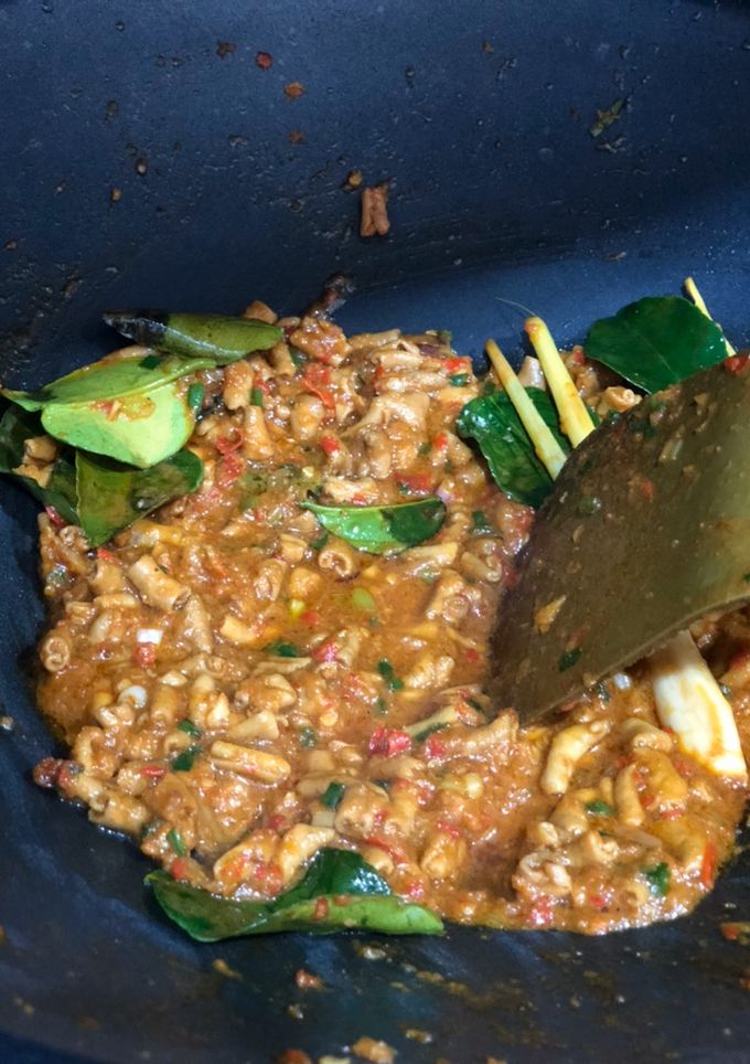 Foto resep Usus bumbu pedas