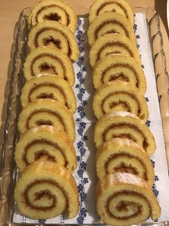 Piskótatekercs recept fotója