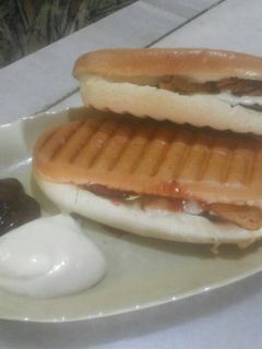صورة لوصفة سندويش زنجر 😍😍😍