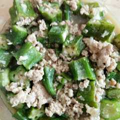 Okra tumis daging babi রেসিপির প্রধান ছবি