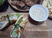 Gambar ayam shawarma platter
