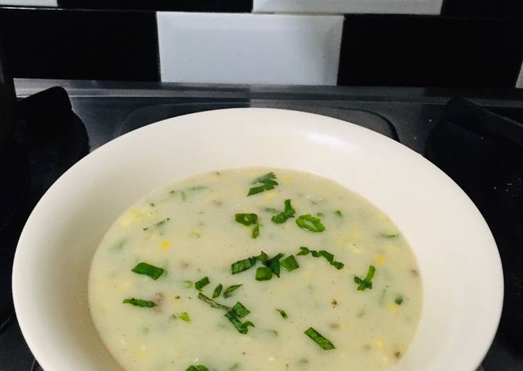 Resep Corn Chowder Soup Anti Gagal