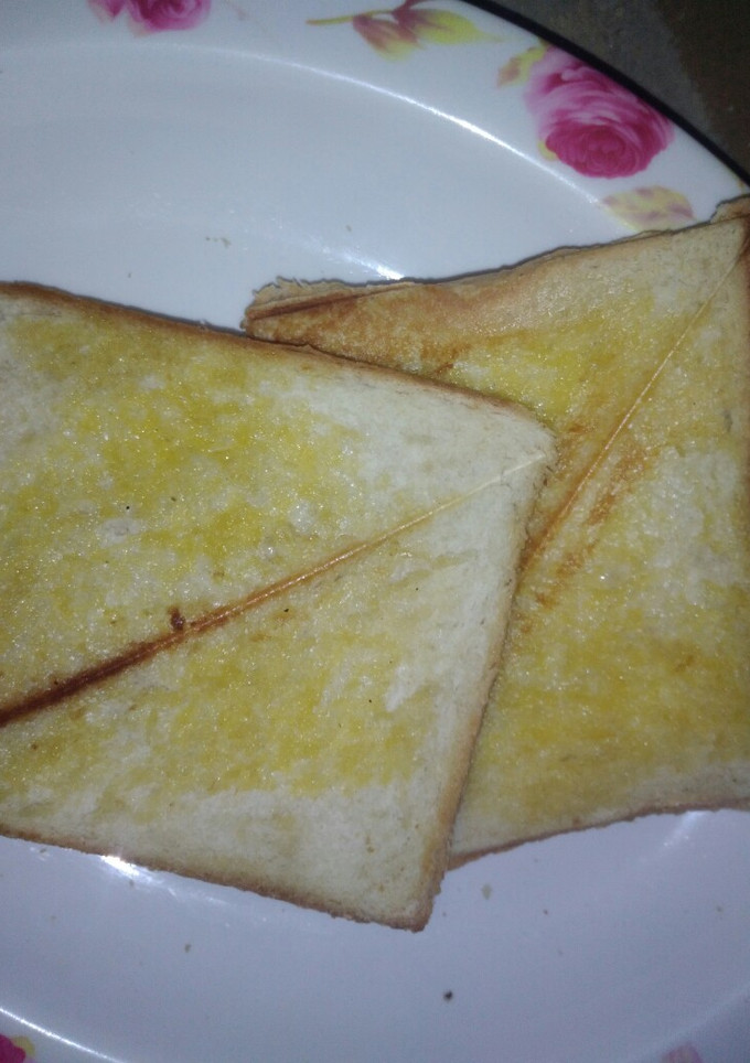 A picture of Butter toast.
