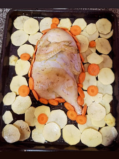 Una foto de Pollo a la mostaza😍