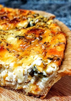 Una foto de Quiche De🥒Calabacín...!😋