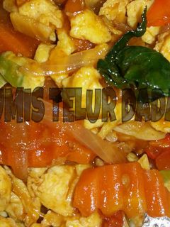 Foto resep Tumis telur dadar