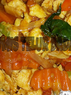 Foto resep Tumis telur dadar
