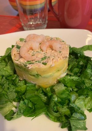 Una foto de Causa limeña