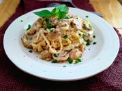 Gambar pasta mustard tanpa oven