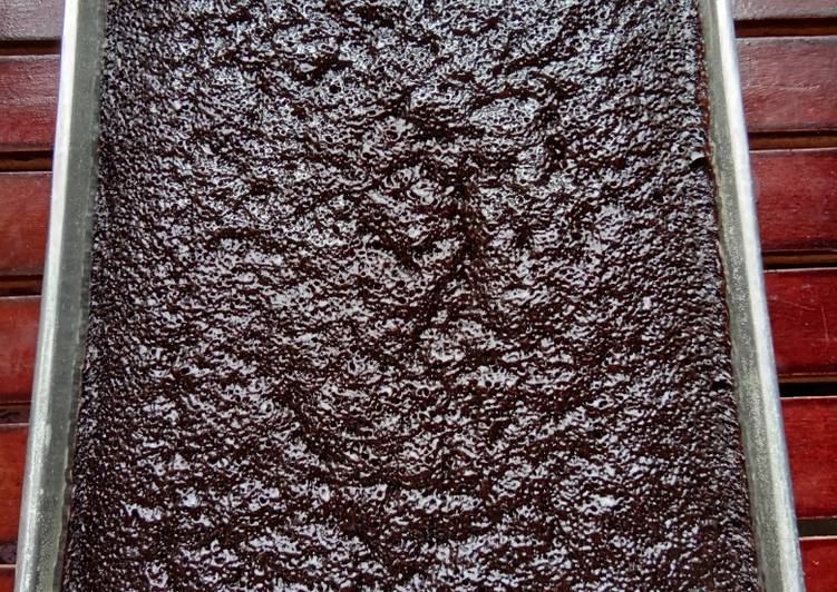 Cake coklat oreo 2 bahan