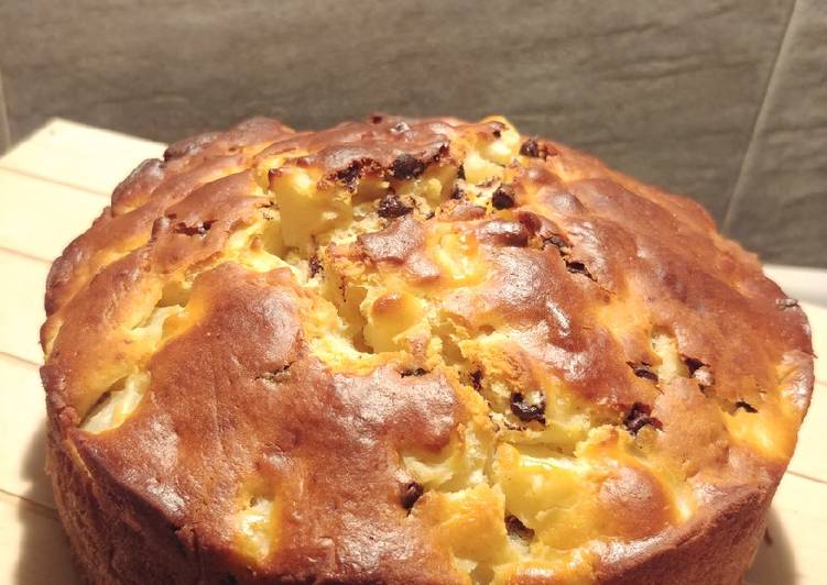 Torta ricotta e pere