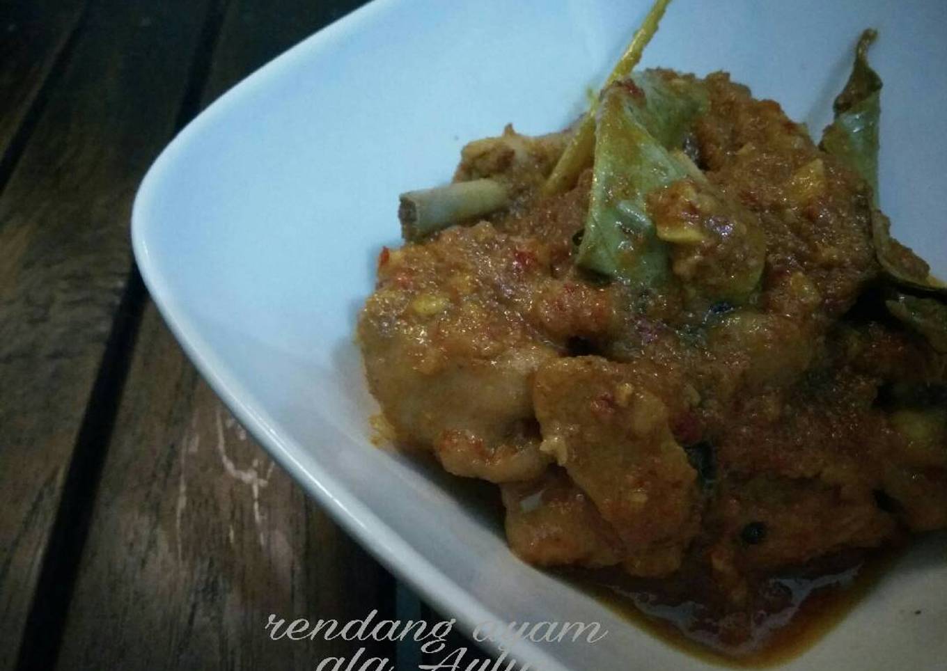 Rica-rica Ayam Ala-Ala