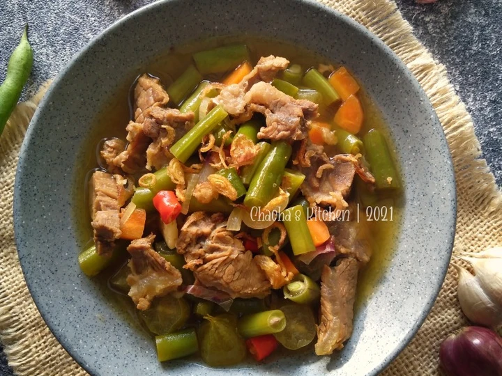 Langkah Gampang Menyiapkan Resep Asem-asem Daging Sapi yang Enak