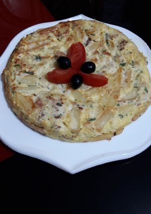 صورة لوصفة فطيرة بطاطا سهلة وسريعة