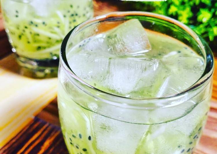 Resep Es Timun Selasih Anti Gagal