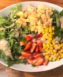 Salad sốt mè rang