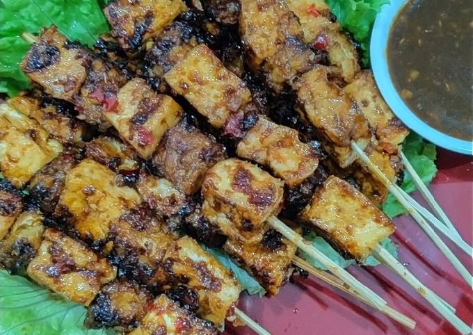 Resep: 71. Sate Tahu Tempe Rumahan