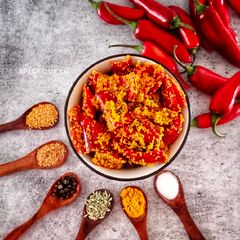 A picture of Red Chilli Pickle.