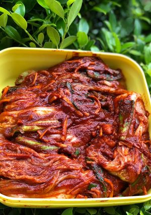 Foto resep 6. Kimchi Sawi Putih #dietdiary