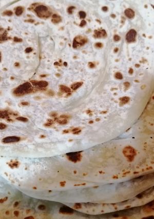 صورة لوصفة خبز براتا