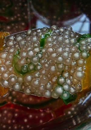 Hình của món Cách luộc bột báng, bột khoai.