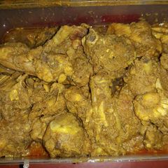 A picture of Chicken curry.