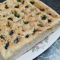 A picture of Vegan Focaccia Bread.