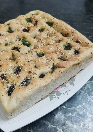 A picture of Vegan Focaccia Bread.