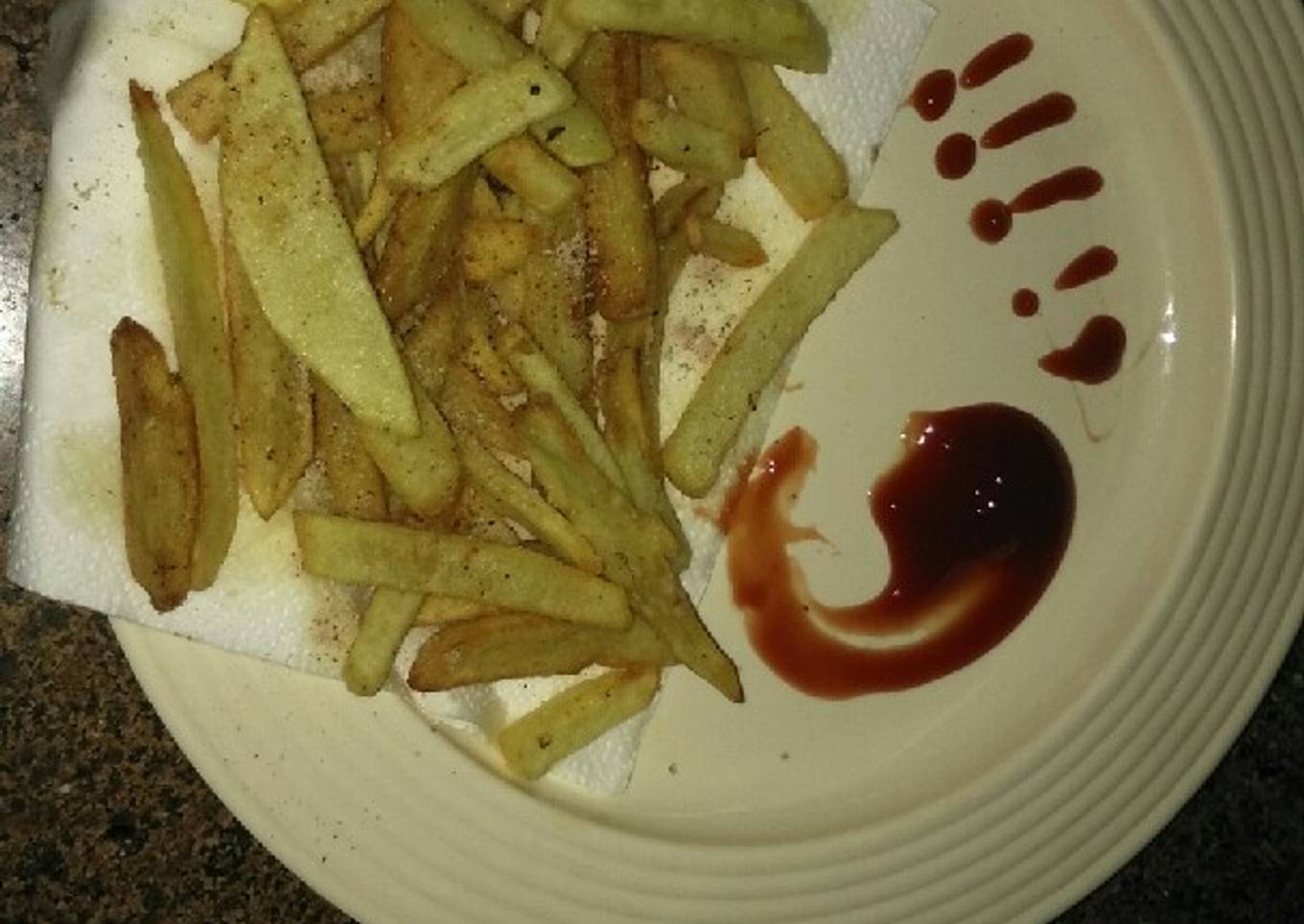 Restaurent style french fries