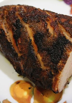 A picture of Chili Rubbed Pork.