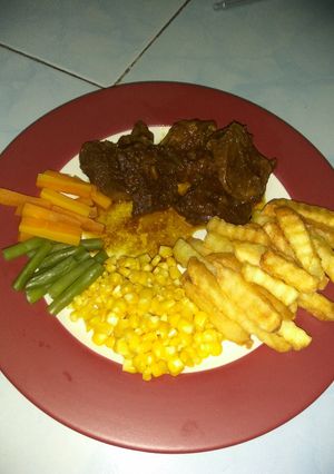 Foto resep Bistik Sapi with love