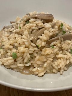 Dark Lager risotto laskagombával recept fotója