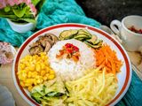蔬食醬油拌飯 - 仿黑白大廚料理