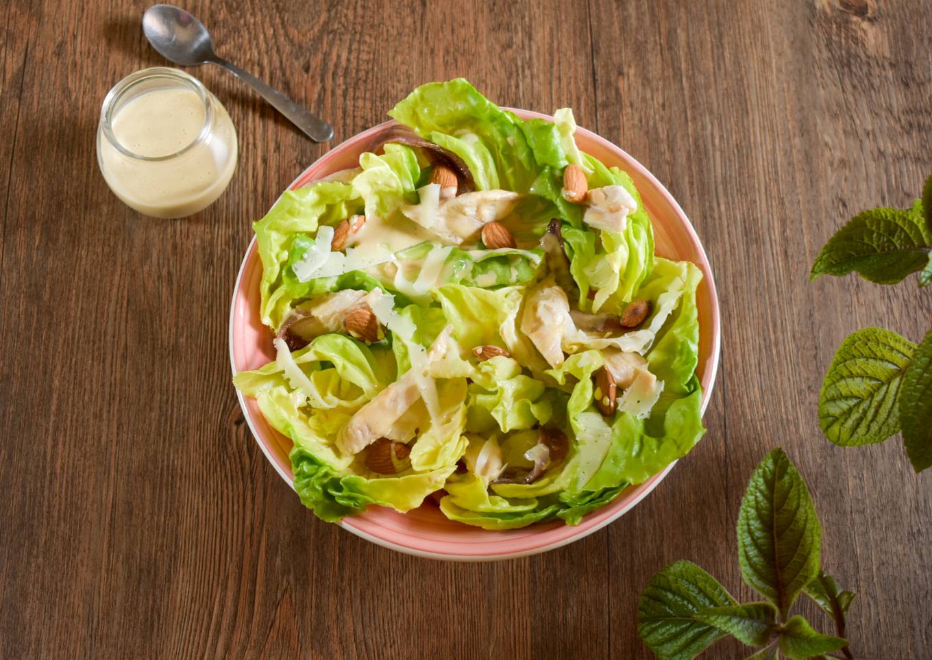 Ensalada césar ligera 🥗