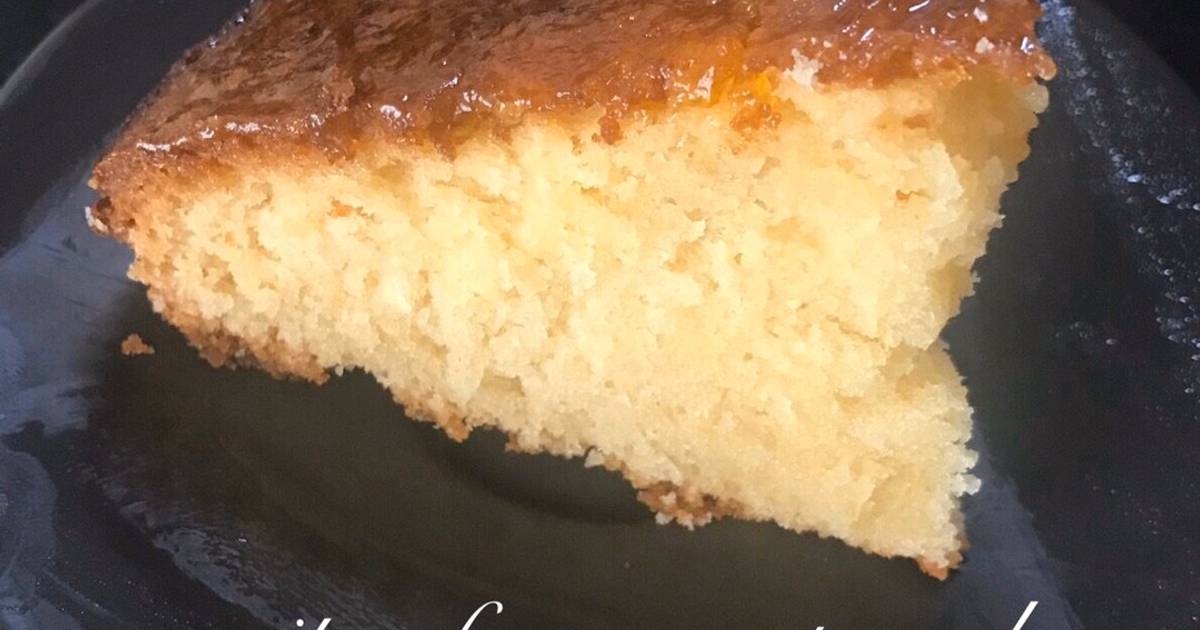 Pina Colada Revani Cake (Semolina Cake) | Nano's Recipes