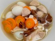 Gambar sop kimlo jamur kuping