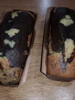 Una foto de Budín marmolado